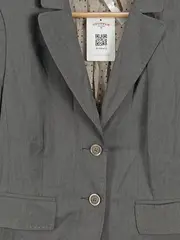 Vorschaubild 2 von Selection Damen Blazer Gr. 46 Grau Business Jacke