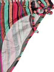 Vorschaubild 5 von Bikini Damen Gr. 34C/D gestreift bunt Fransen Sommer