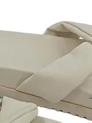 Vorschaubild 5 von Pantoletten Damen Gr. 41 Beige Kunstleder Sommer Casual Sandalen