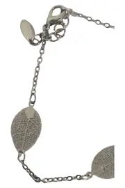 Vorschaubild 2 von LBVYR Damen Armband Silber Charmant Blatt-Design 20cm