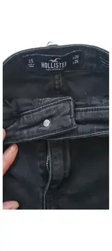 Vorschaubild 5 von Damen Jeans Slim Fit Schwarz W26/L26 High Rise Stretch