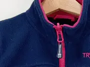 Vorschaubild 4 von Fleecejacke Kinder Mädchen Gr. 116 Blau Outdoor