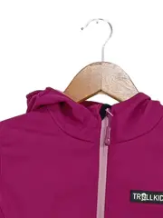 Vorschaubild 2 von Softshelljacke Mädchen Gr. 140 Pink Outdoor Kapuze