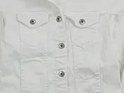 Vorschaubild 5 von EDC Jeansjacke Damen Gr. 34/XS Weiß Casual Baumwolle