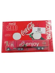 Vorschaubild 1 von 2000 Modell-LKW Sattelzug Enjoy Sammlerstück Rot 18,5cm