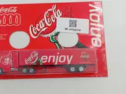 Vorschaubild 3 von 2000 Modell-LKW Sattelzug Enjoy Sammlerstück Rot 18,5cm