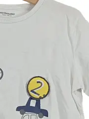 Vorschaubild 4 von T-Shirt Kinder Grafik Druck Weiß Baumwolle Gr. 128