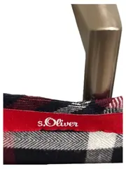 Vorschaubild 5 von Damen Bluse Kariert Blau Langarm Modal Viskose Gr. 42