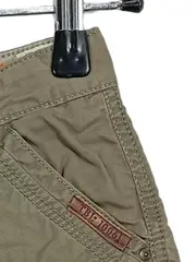 Vorschaubild 4 von Kinder Cargo Shorts Oliv Gr. 110 Baumwolle Jungen
