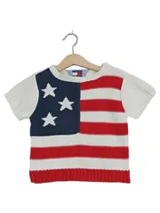 Vorschaubild 1 von Pullover Sterne Kurzarm Mehrfarbig Kinder Gr. 110