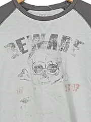 Vorschaubild 2 von Boys Langarmshirt Totenkopf Print Gr. 13-14 Jahre 164 Grau