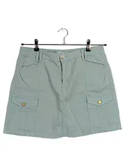 Vorschaubild 1 von EDC Damen Cargo Shorts Gr. 40 Grün Baumwolle Freizeit Sommer