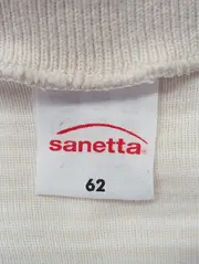 Vorschaubild 3 von Baby Body Gr. 62 Beige Gestreift Tiermotiv Polo-Kragen Baumwolle
