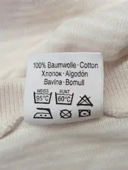 Vorschaubild 4 von Baby Body Gr. 62 Beige Gestreift Tiermotiv Polo-Kragen Baumwolle