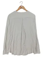 Vorschaubild 2 von MARC O POLO Damen Bluse Beige Gr. 32/XS Casual Basic Modal Viskose Langarm