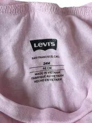 Vorschaubild 5 von Langarmshirt Mädchen Gr. 92 Rosa Regenbogen Logo Glitzer