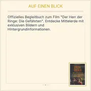 Vorschaubild 2 von Herr der Ringe Die Gefährten Begleitbuch Jude Fisher Hardcover Deutsch