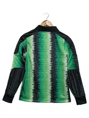 Vorschaubild 2 von Damen Fußball Trikot Grün Gr. 32/XXS Langarm Sportlich