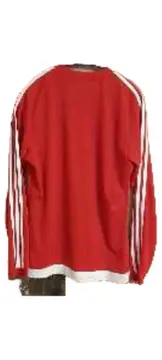 Vorschaubild 3 von Langarmshirt Herren Gr. S Rot Climalite Sportshirt Fußball