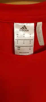 Vorschaubild 2 von Langarmshirt Herren Gr. S Rot Climalite Sportshirt Fußball