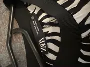 Vorschaubild 3 von Damen Freizeitkleid Zebra Muster Langarm Schwarz Gr. 36;S