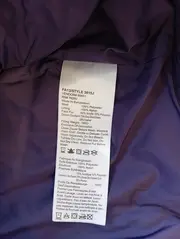 Vorschaubild 4 von Damen Steppjacke Lila Gr. 34;XS Outdoor Winterjacke Kapuze Fell