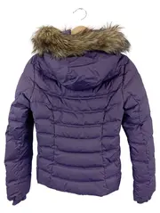 Vorschaubild 2 von Damen Steppjacke Lila Gr. 34;XS Outdoor Winterjacke Kapuze Fell