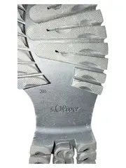 Vorschaubild 4 von Damen Loafer Slipper Lackleder Optik Schwarz Gr. 38 Kette