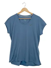 Vorschaubild 1 von Damen Sport Shirt Laufshirt Gr. XL Blau Meliert Funktionsshirt