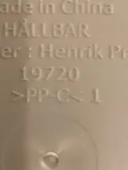 Vorschaubild 4 von HÅLLBAR Kleiderbügel Holz 43 cm Weiß 6er Set Hosenbügel