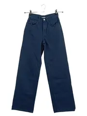 Vorschaubild 1 von Damen Jeans Straight Leg Blau Gr. 32 W24 Baumwolle