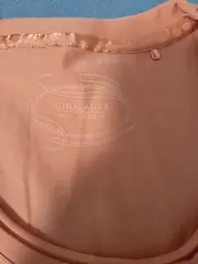 Vorschaubild 3 von Basic T-Shirt Damen Gr. L/42 Orange Rundhals Baumwolle
