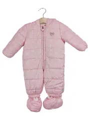 Vorschaubild 1 von Baby Schneeanzug Mädchen Overall Pink Gr. 50/56