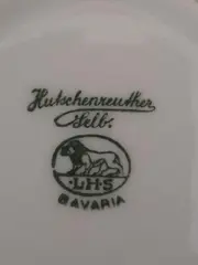 Vorschaubild 3 von Selb Bavaria LHS Platzteller Weiß Porzellan 33cm
