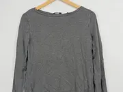Vorschaubild 3 von Damen Langarmshirt Grau Gr. 38/M Casual
