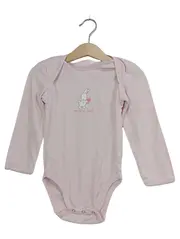 Vorschaubild 1 von TCM Baby Body Langarm Rosa Hase Motiv Gr. 86/92 Baumwolle