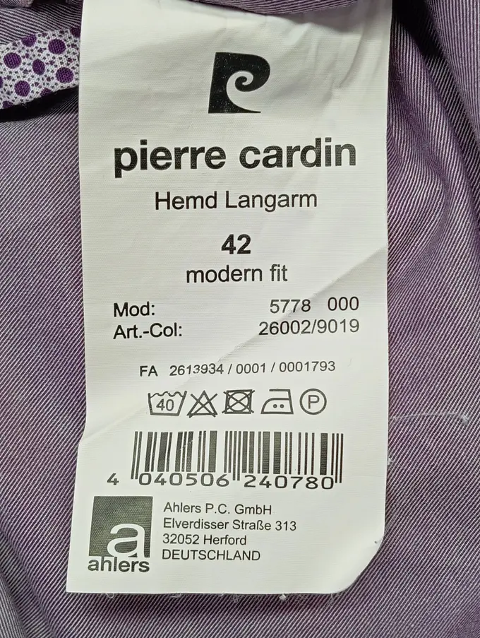 PIERRE CARDIN Business Hemd Bild 3