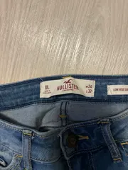 Vorschaubild 5 von Jeans Skinny Fit Damen Blau W24 L32 Low Rise Super Skinny mit Rissen