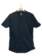 Vorschaubild 1 von Herren Freizeithemd Kurzarm Schwarz Gr. M Casual