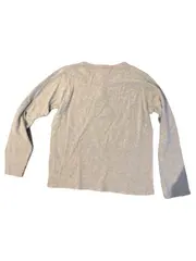Vorschaubild 2 von Langarmshirt Kinder Gr. 138/140 Grau Baumwolle Basic