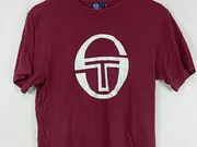Vorschaubild 2 von T-Shirt Herren Sport Baumwolle Rot Gr. 50/L