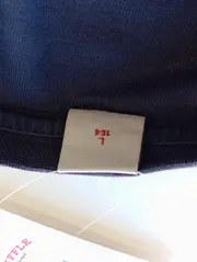 Vorschaubild 3 von Kinder Langarmshirt Gr. 164 Blau Sportlich Basketball Motiv