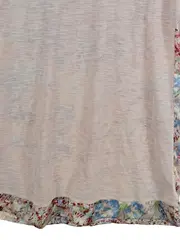 Vorschaubild 3 von Damen T-Shirt Gr. 36/S Rosa Blumenmuster Rüschen Feminin