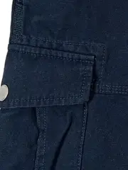 Vorschaubild 4 von Herren Cargo Shorts Gr. 32 Blau Casual Baumwolle