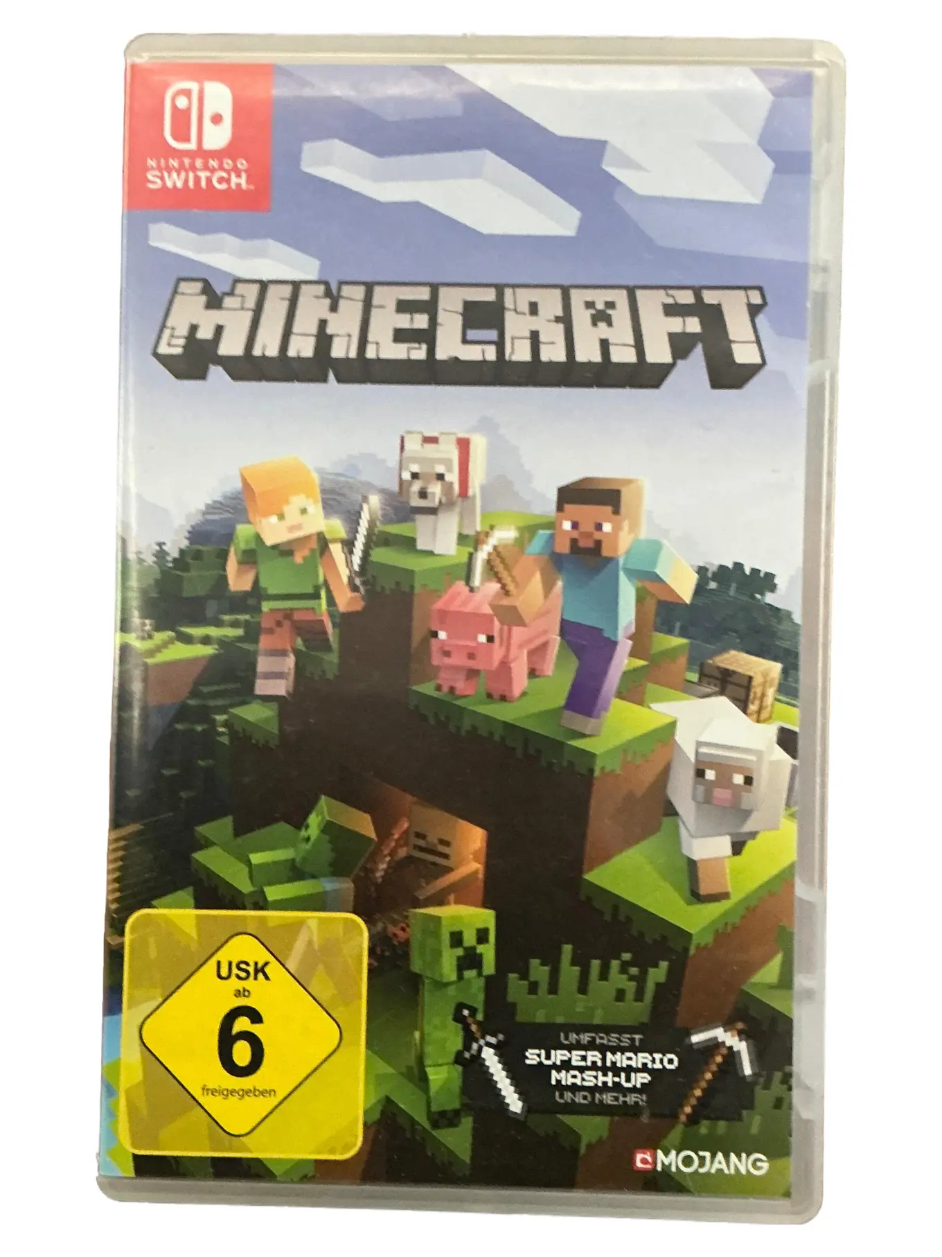 MOJANG Minecraft Nintendo Switch Spiel USK 6 Super Mario Edition
