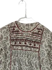 Vorschaubild 4 von Girls Bluse Tunika Paisley Stickerei Boho Gr. 128 Beige