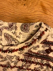 Vorschaubild 5 von Girls Bluse Tunika Paisley Stickerei Boho Gr. 128 Beige