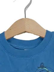 Vorschaubild 2 von Kinder Tanktop Gr. 92/98 Blau Anker Hai Piraten Motiv