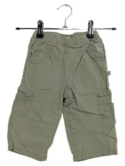 Vorschaubild 1 von Kinder Cargohose Gr. 74 Grün Baumwolle Freizeithose