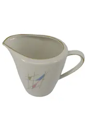 Vorschaubild 1 von Milchkännchen Weiß Klassisch Vintage Abstrakt 7 cm